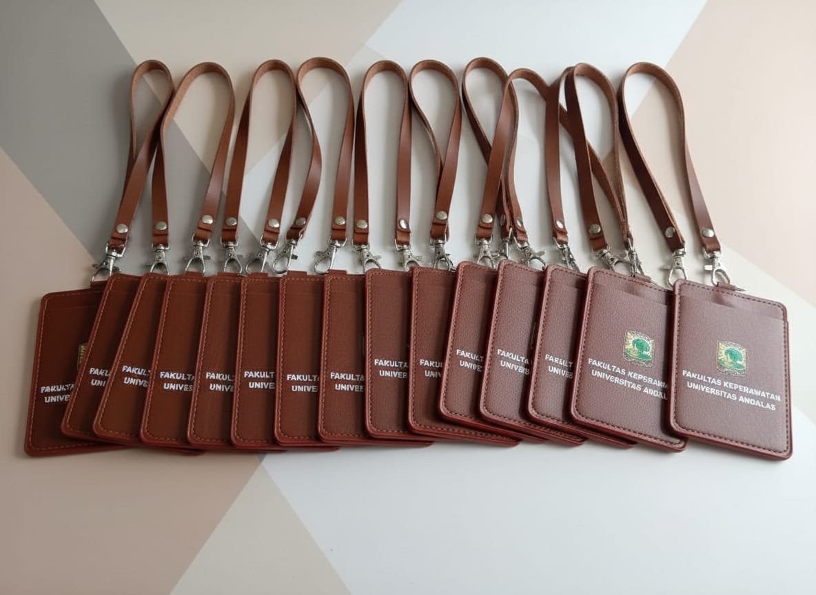 Lanyard Kulit + Chasing Kulit