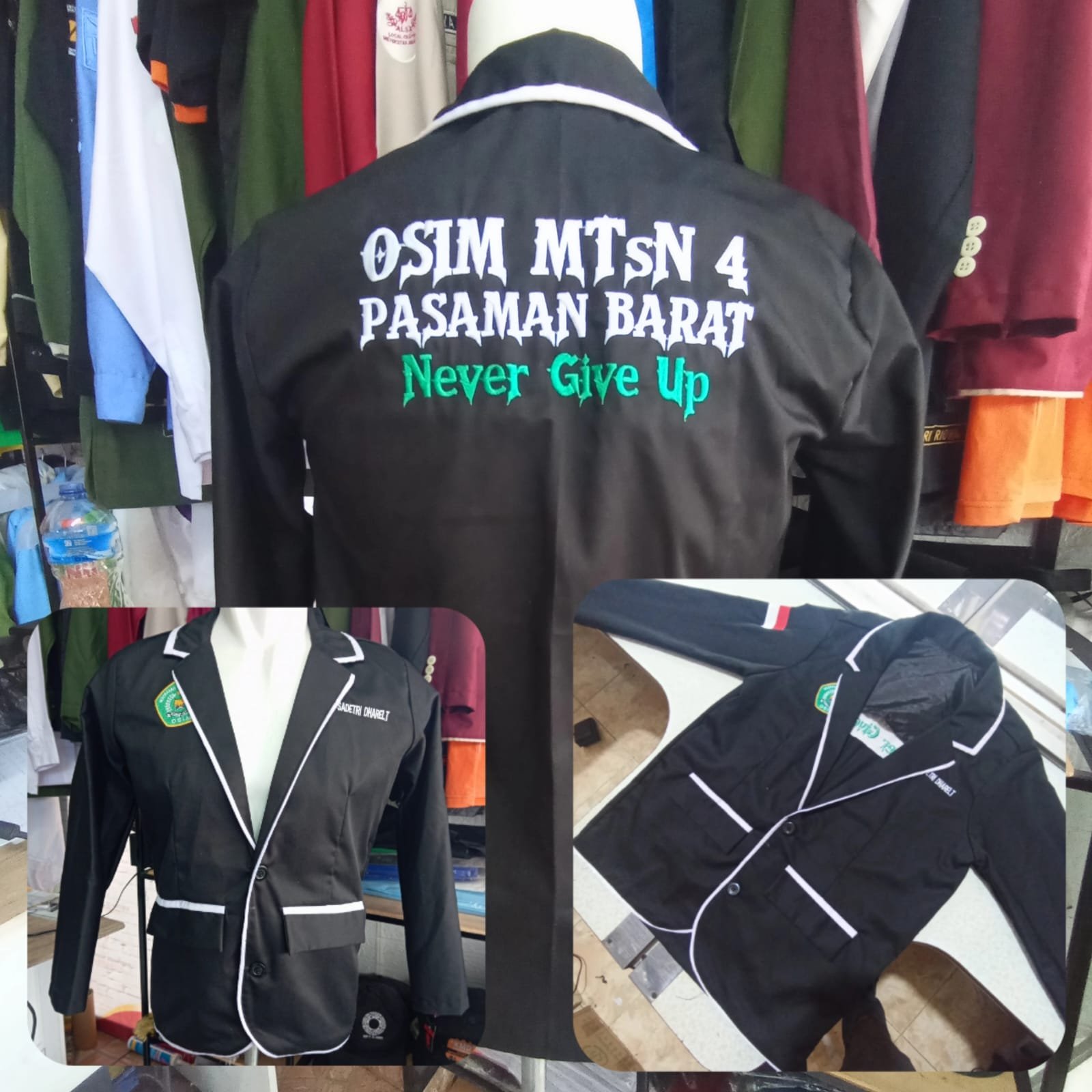 Almamater dalaman parasut / Poring