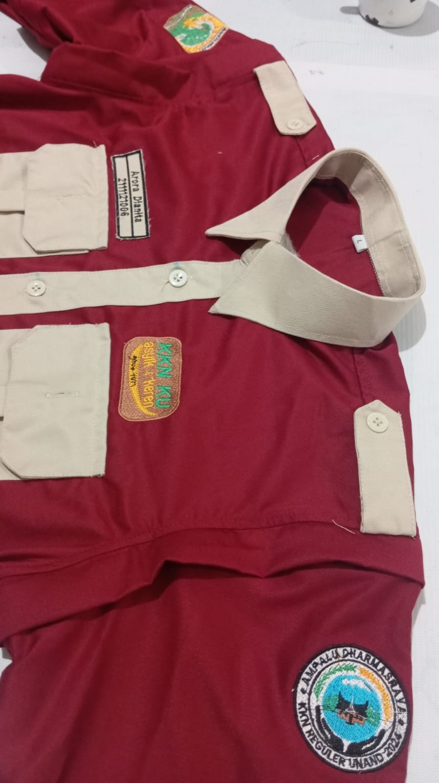 Kemeja 2  In 1 (Kemeja & Vest)