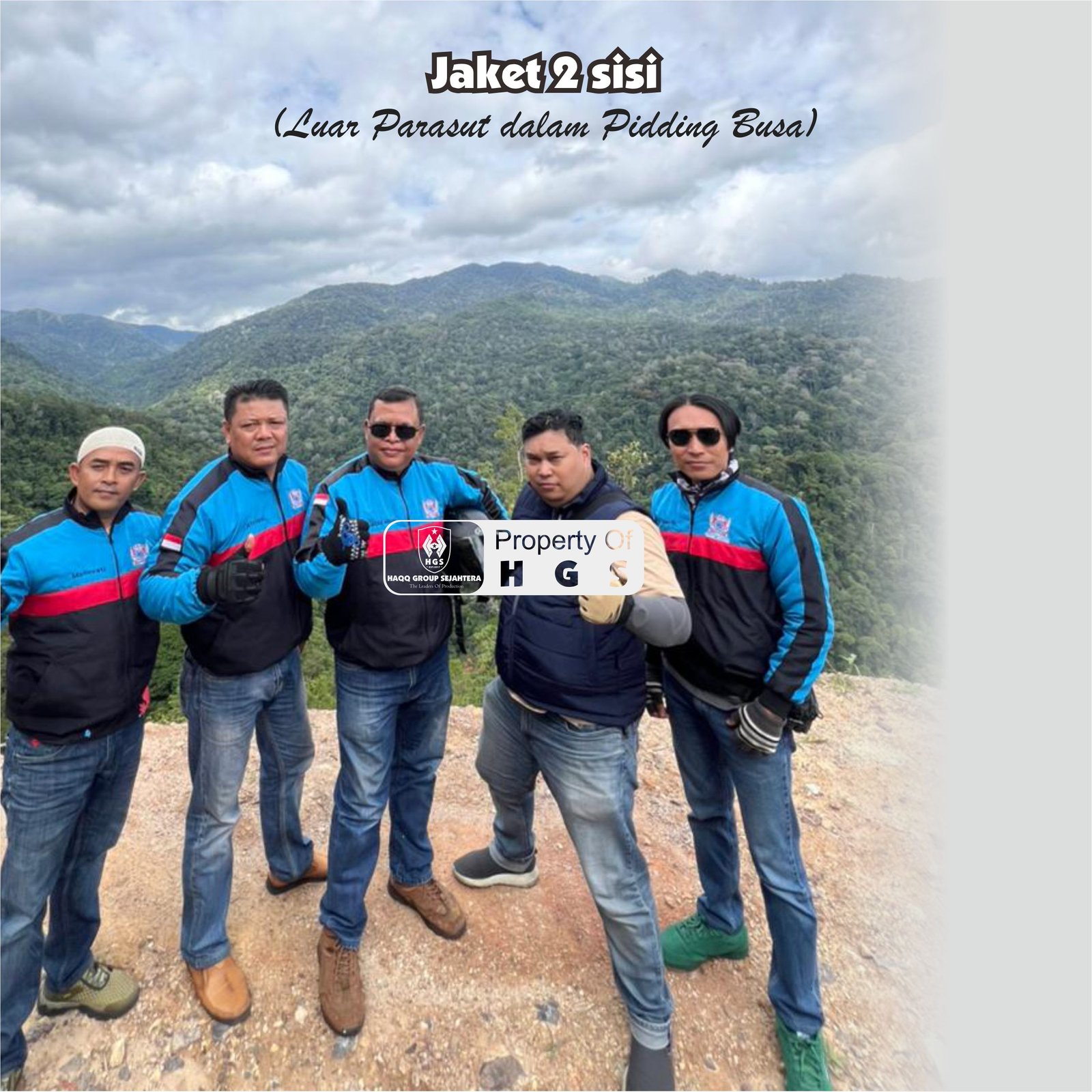 Jaket (diluar Parasut dalam Saten Busa)